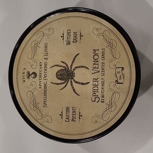 Wicks Apothecary Spider Venom 3 Wick Candle #11 Halloween